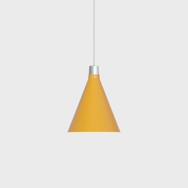 Bower Pendant Light Small in Yellow + Sphere III