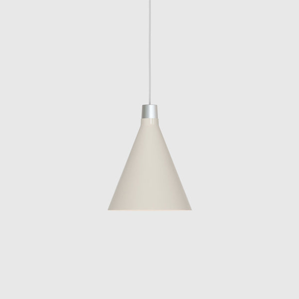 Bower Pendant Light Small in Oyster White