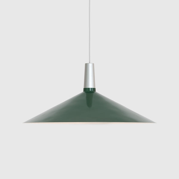 Bower Pendant Light Large in Dark Green