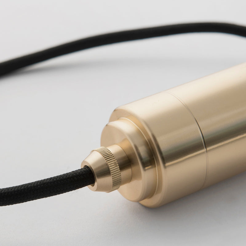 Noma Plug-In Pendant in Brass