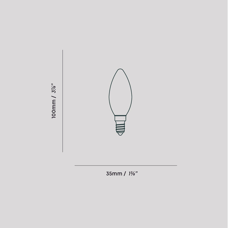 Candle E12 LED Bulb