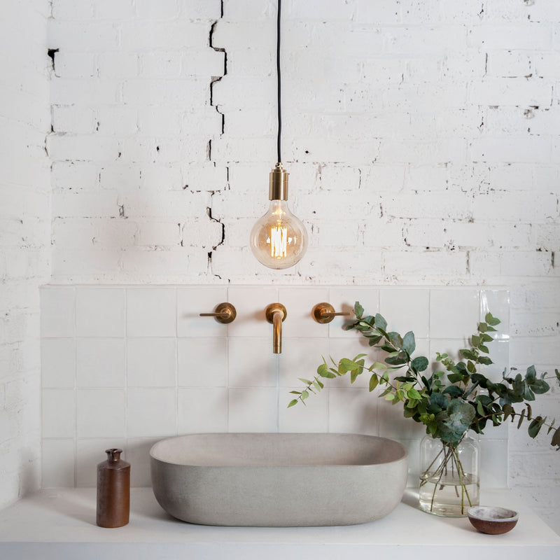 Gaia Pendant Light in Walnut