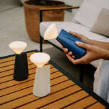 Mantle Portable Lamp in Cobalt Blue