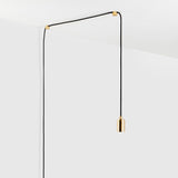 Noma Plug-In Pendant in Brass