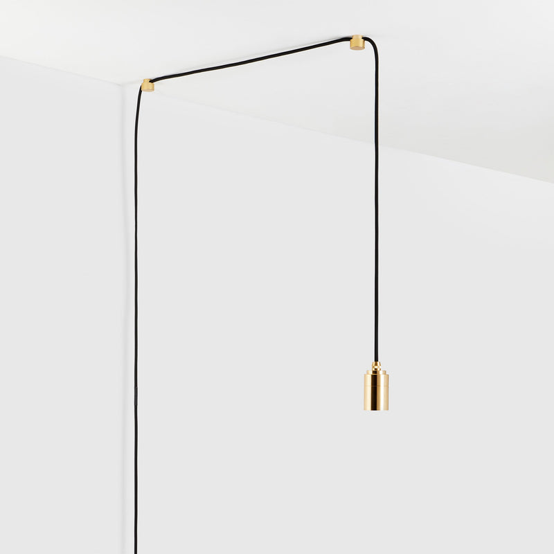 Noma Plug-In Pendant in Brass