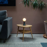 Shore Table Lamp in Smoke Grey