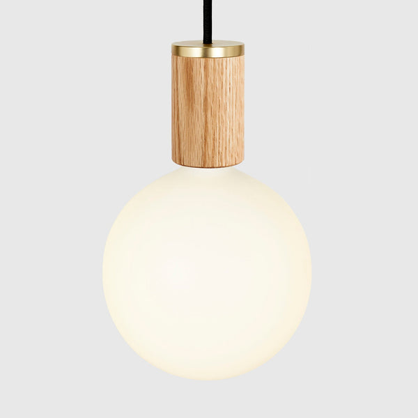 Sphere IV Pendant Light in Oak