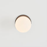 Lochan Wall Light in Graphite + Sphere III