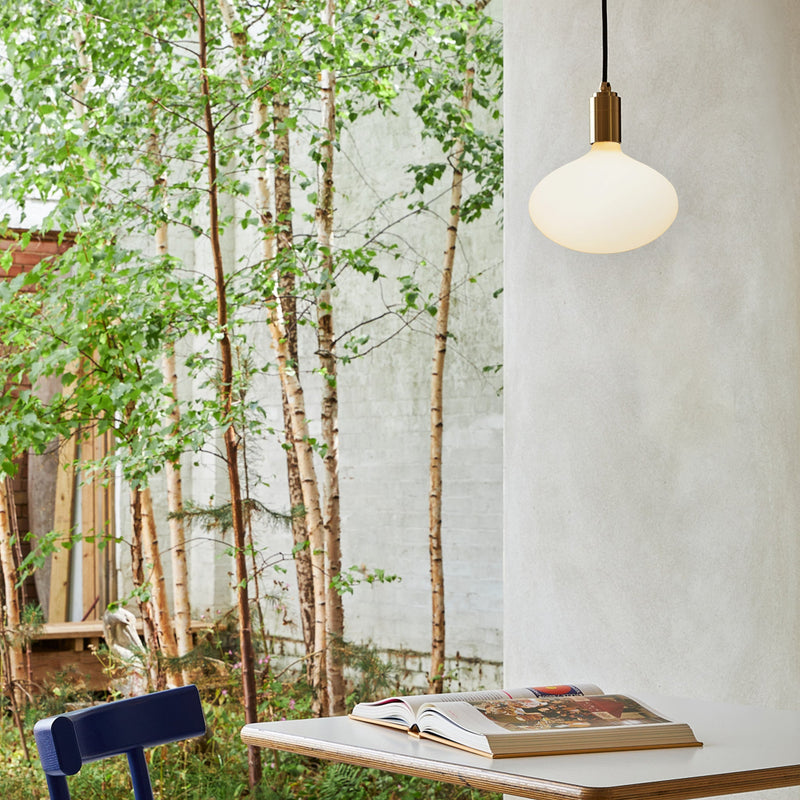 Oval II Pendant Light in Brass