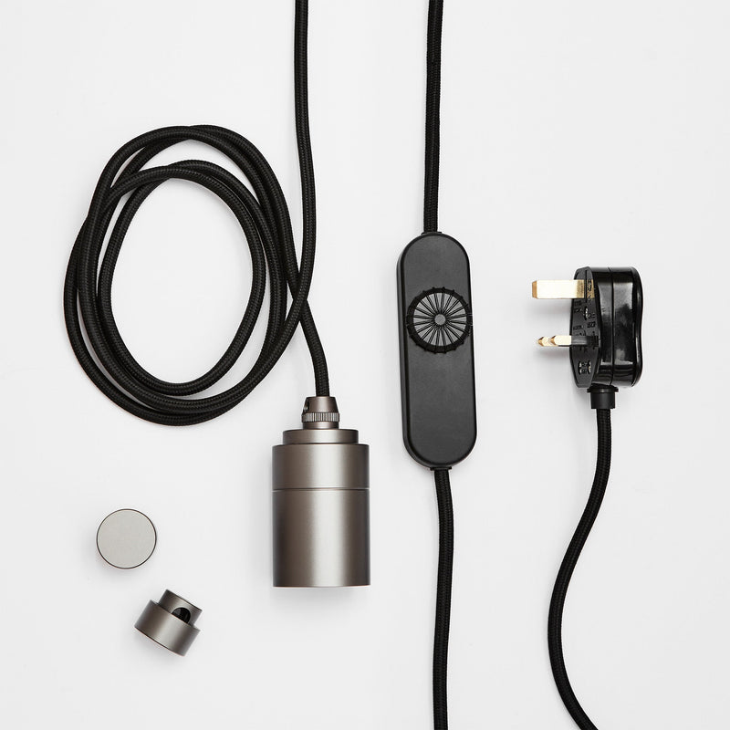 Enno Plug-In Pendant in Graphite